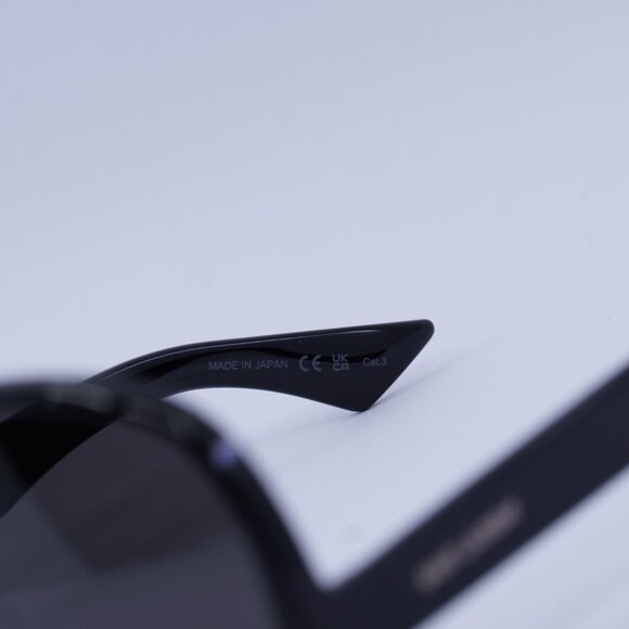 Saint Laurent SL652/F SOLACE 001 Sunglasses Black Aviator Frame, Black Lenses main image 5